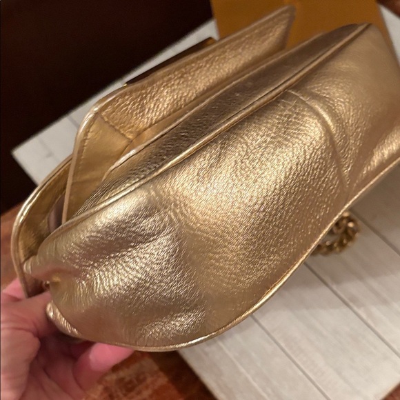 Michael Kors Metallic Gold Mini Bag - Picture 4 of 16